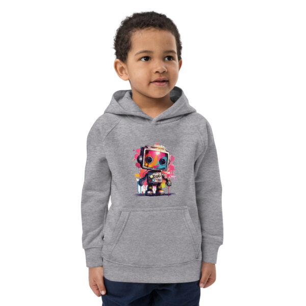 Eco Hoodie "CUTE AI ROBOT" for kids - Image 14