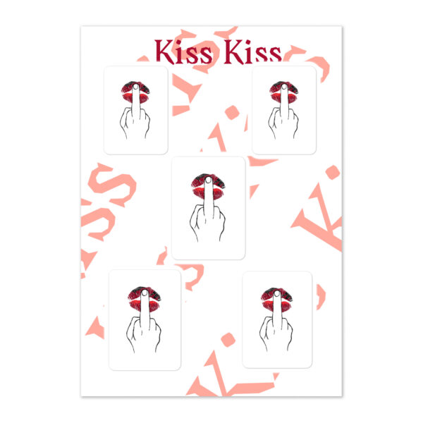 Sticker Sheet "I kiss you"