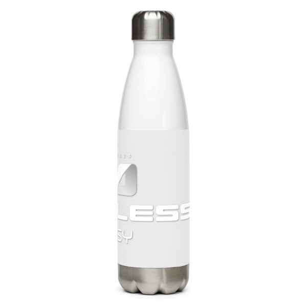 Drinking Bottle "D.AI.SY Limitless" stainless steel, white/silver - Image 3