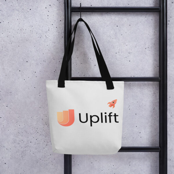 Tote bag "Uplift" light grey