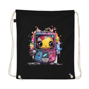Drawstring Bag "CUTE AI ROBOT"