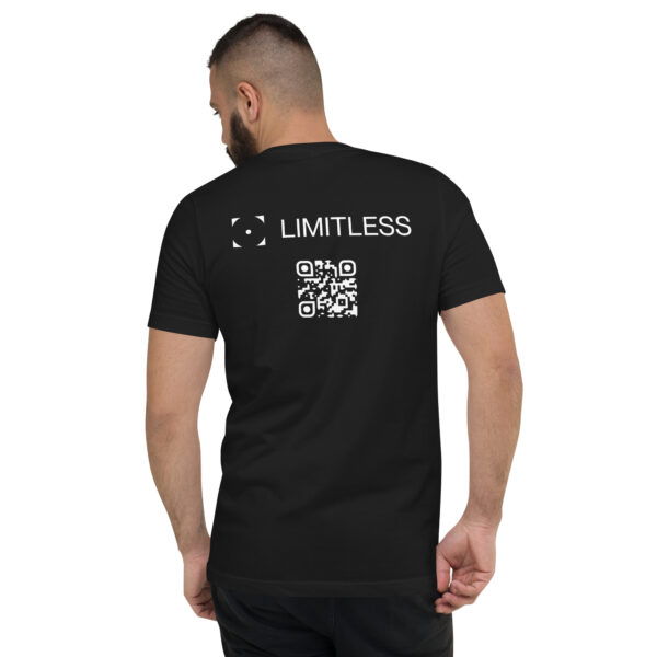 T-Shirt "LIMITLESS" - V-Neck - individual QR-CODE