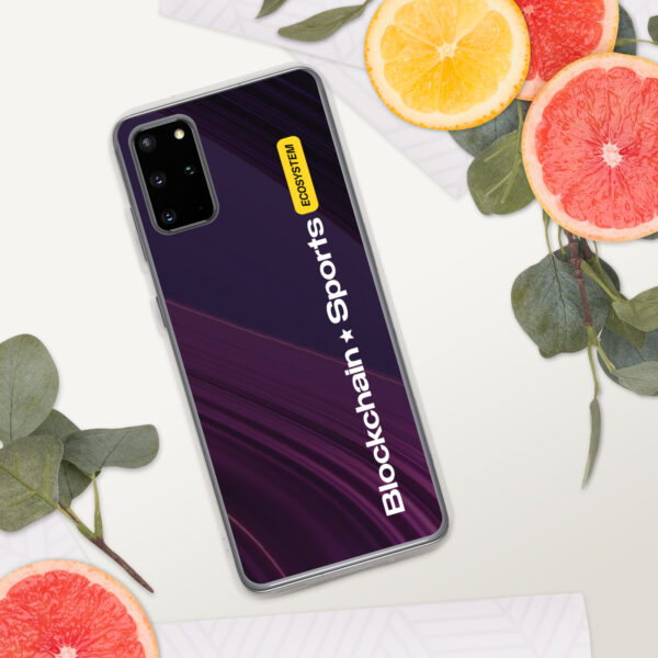 Phone Case "BLOCKCHAIN SPORTS" Soft, for Samsung® - Image 3