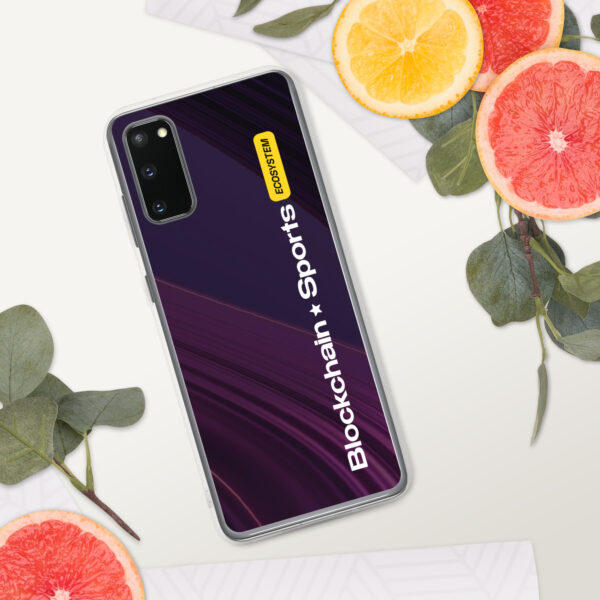 Phone Case "BLOCKCHAIN SPORTS" Soft, for Samsung® - Image 7