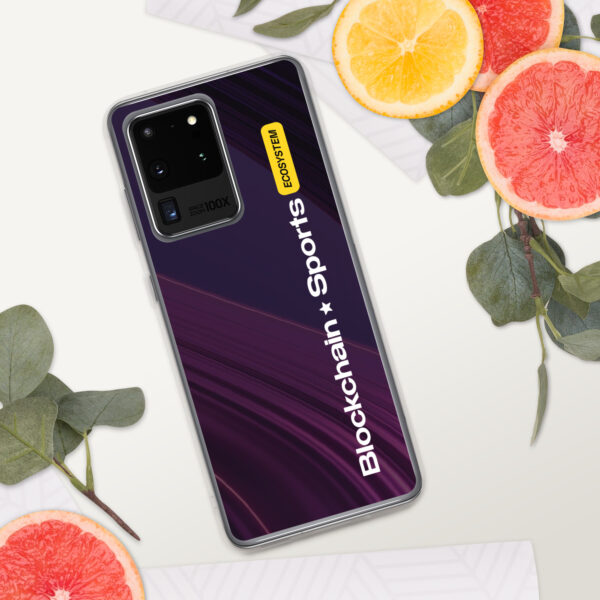 Phone Case "BLOCKCHAIN SPORTS" Soft, for Samsung® - Image 5