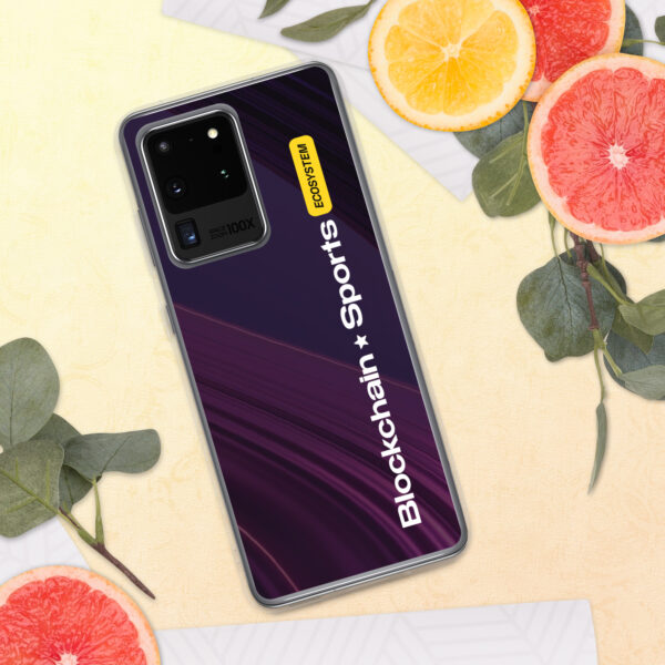 Phone Case "BLOCKCHAIN SPORTS" Soft, for Samsung® - Image 4