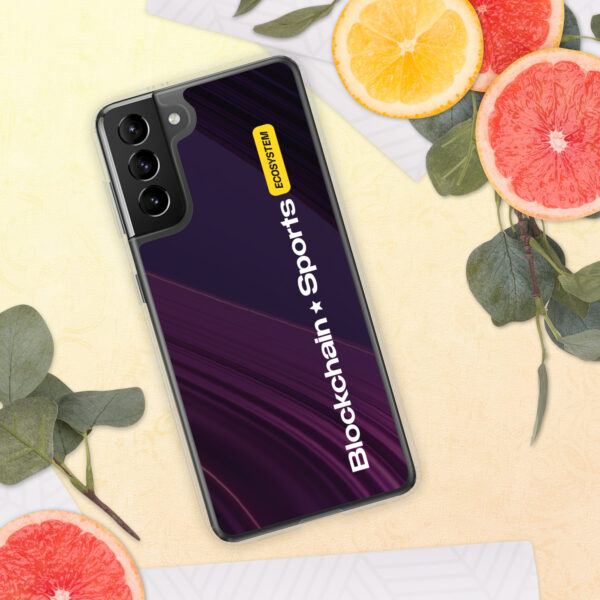 Phone Case "BLOCKCHAIN SPORTS" Soft, for Samsung® - Image 8