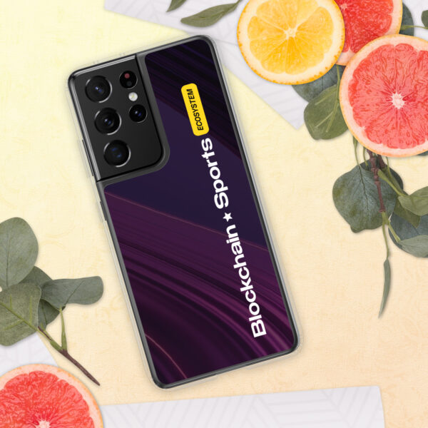 Phone Case "BLOCKCHAIN SPORTS" Soft, for Samsung® - Image 10