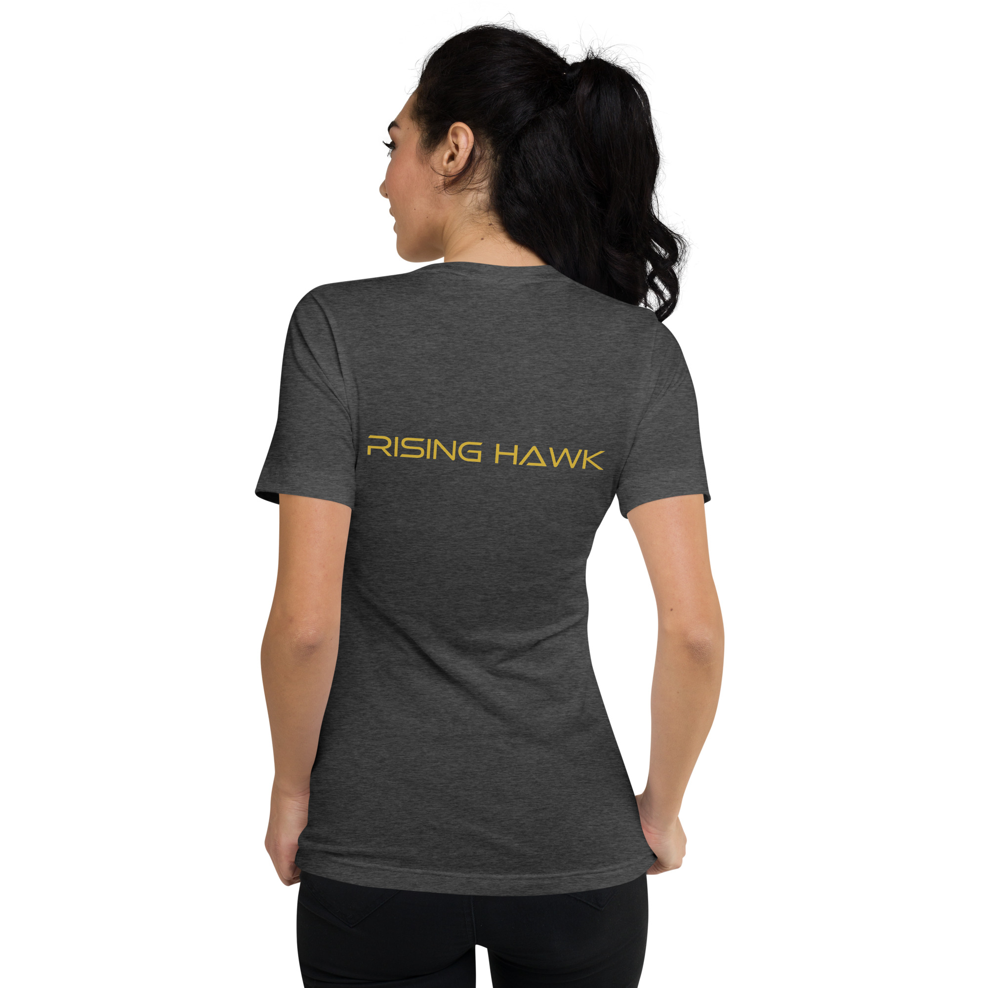 V-Neck T-Shirt - Rising Hawk - Image 8