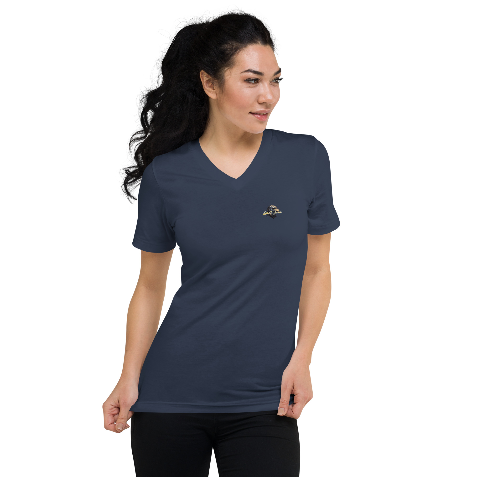 V-Neck T-Shirt - Rising Hawk - Image 5